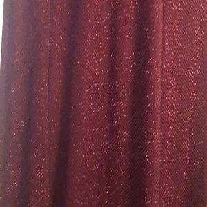 Sparkling burgundy Dillard’s gown 💖